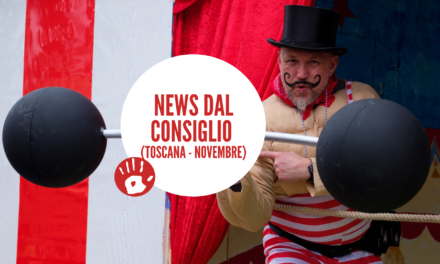 News dal Consiglio della Toscana – Novembre 2021